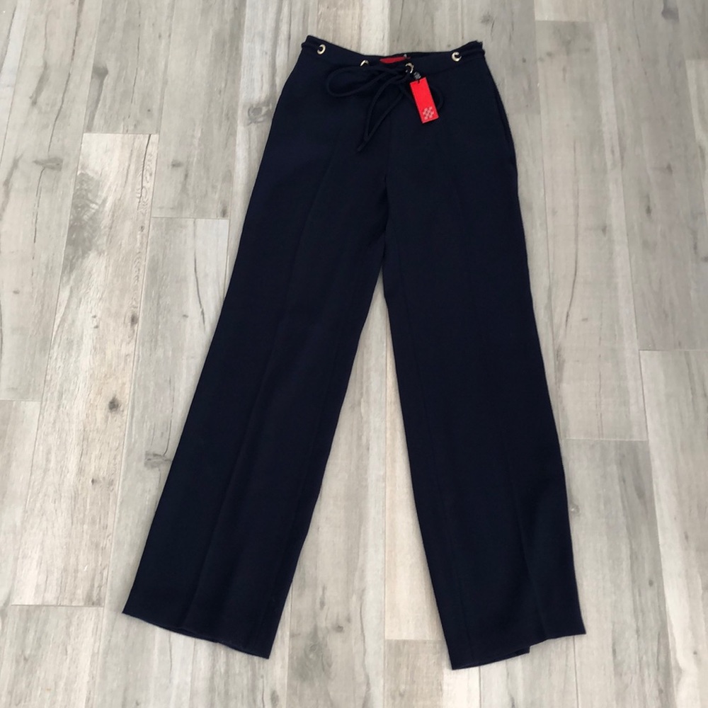 Carolina Herrera dark blue slacks